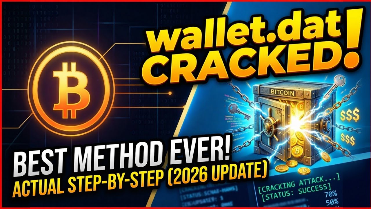 How to Crack wallet.dat Password: The Only Method That Works!