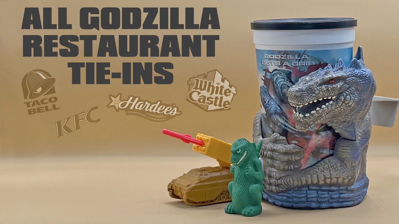 Godzilla Restaurant Tie-Ins & Promotional Items All in One Place!