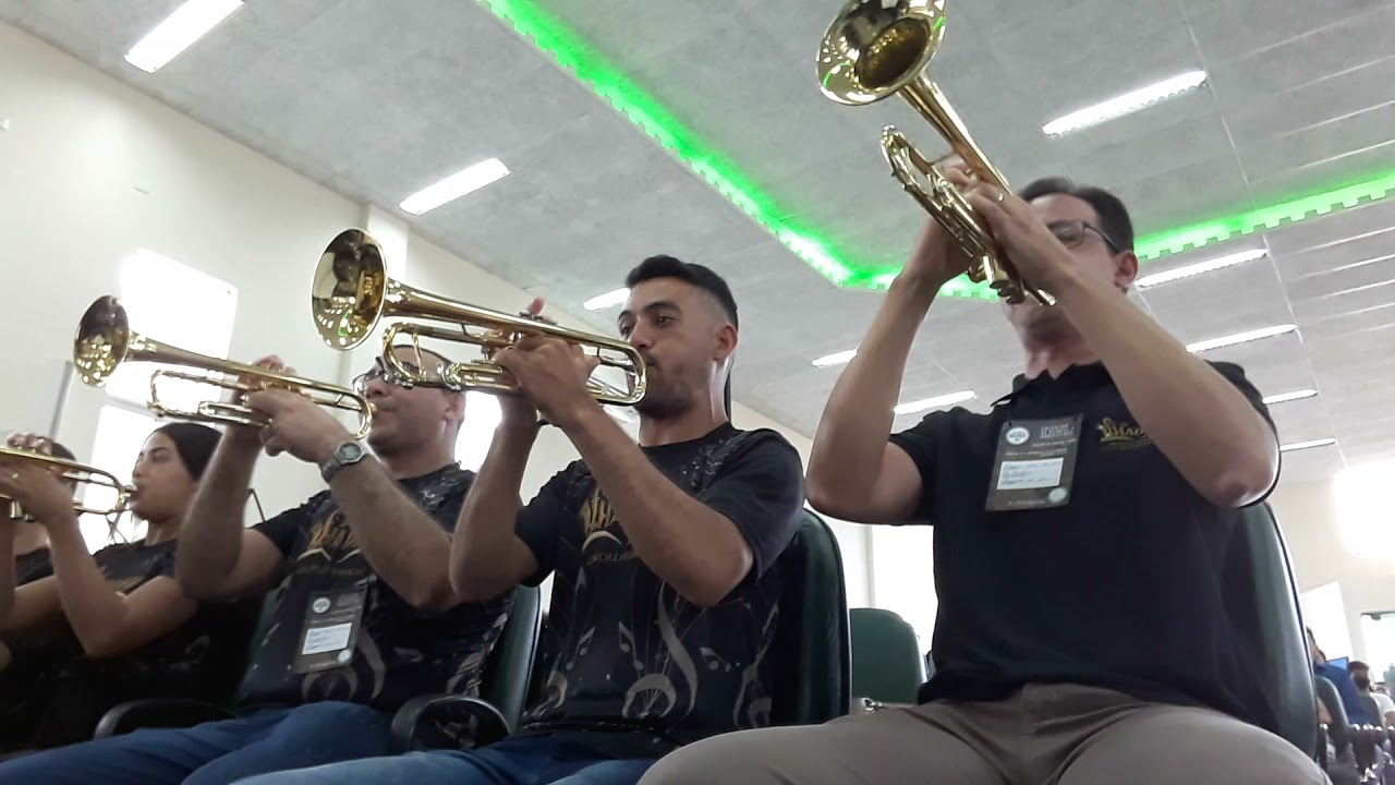 Além do Rio Azul - Naipe de trompete Orquestra El Shadday / Encontro de orquestras em Costa Rica MS