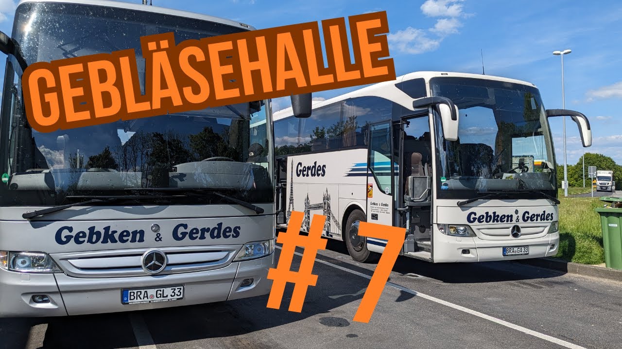 BUS Doku # 7 | Die Gebläsehalle in Saarland | Reisebus Fernfahrer deutsch