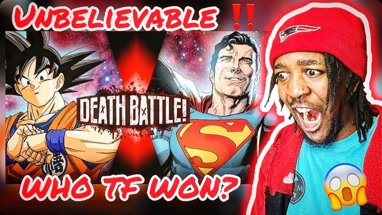 Goku VS Superman (Dragon Ball VS DC Comics) | DEATH BATTLE! REACTION ‼️