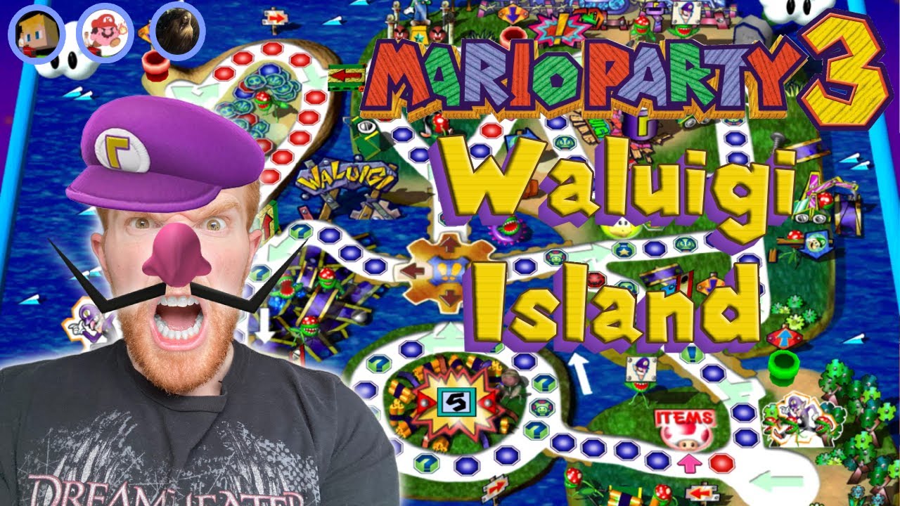 Mario Party 3: Waluigi Island LIVE (Feat. Kirb, Fira, & LordDragon)