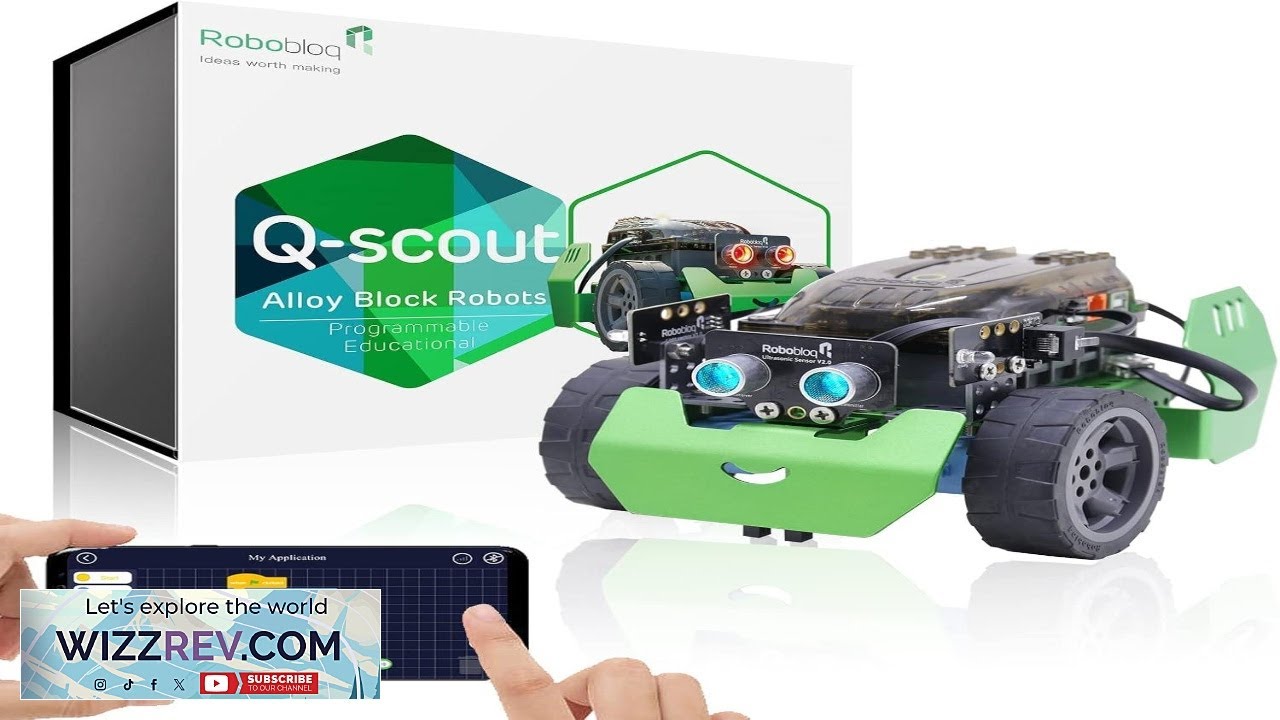 Q Scout STEM Projects for Kids Ages 8 12 Coding Robot Learn Robotics Electronics Review
