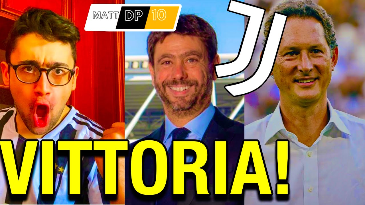 ✅VINCE LA JUVENTUS⚠️Agnelli può GODERE: shock alla CORTE EUROPEA 