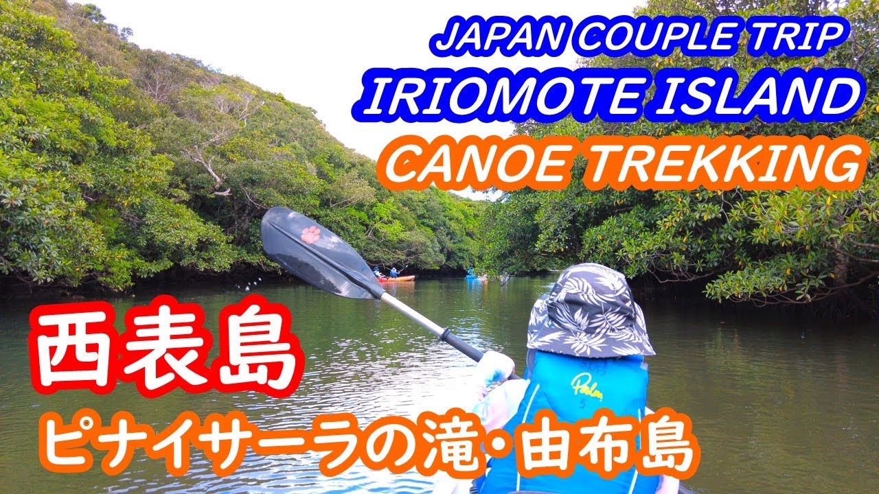 沖縄 西表島　カヌーで行くピナイサーラの滝・水牛車で渡る由布島観光 OKINAWA IRIOMOTE【アラカン・西表島旅行】旅ログ 041