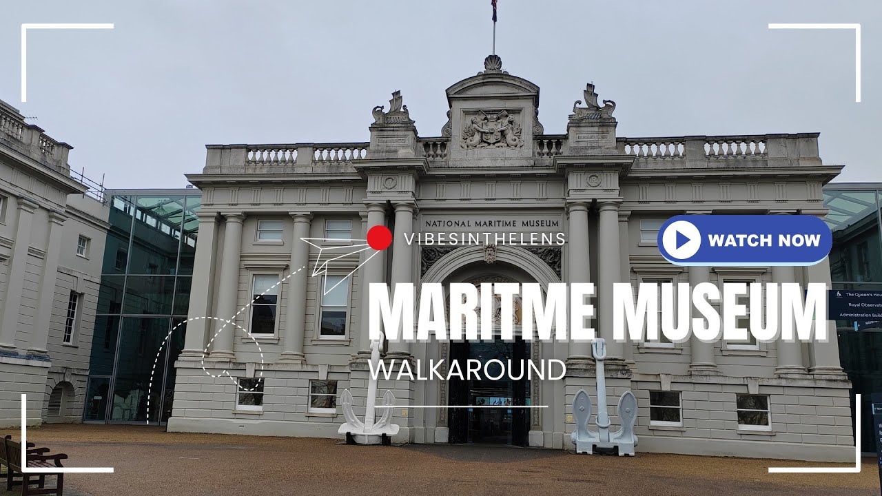 4K | EP23: Walkaround NATIONALMARITIME MUSEUM #walkthrough  #walkingvideo #vibesinthelens #djiosmo