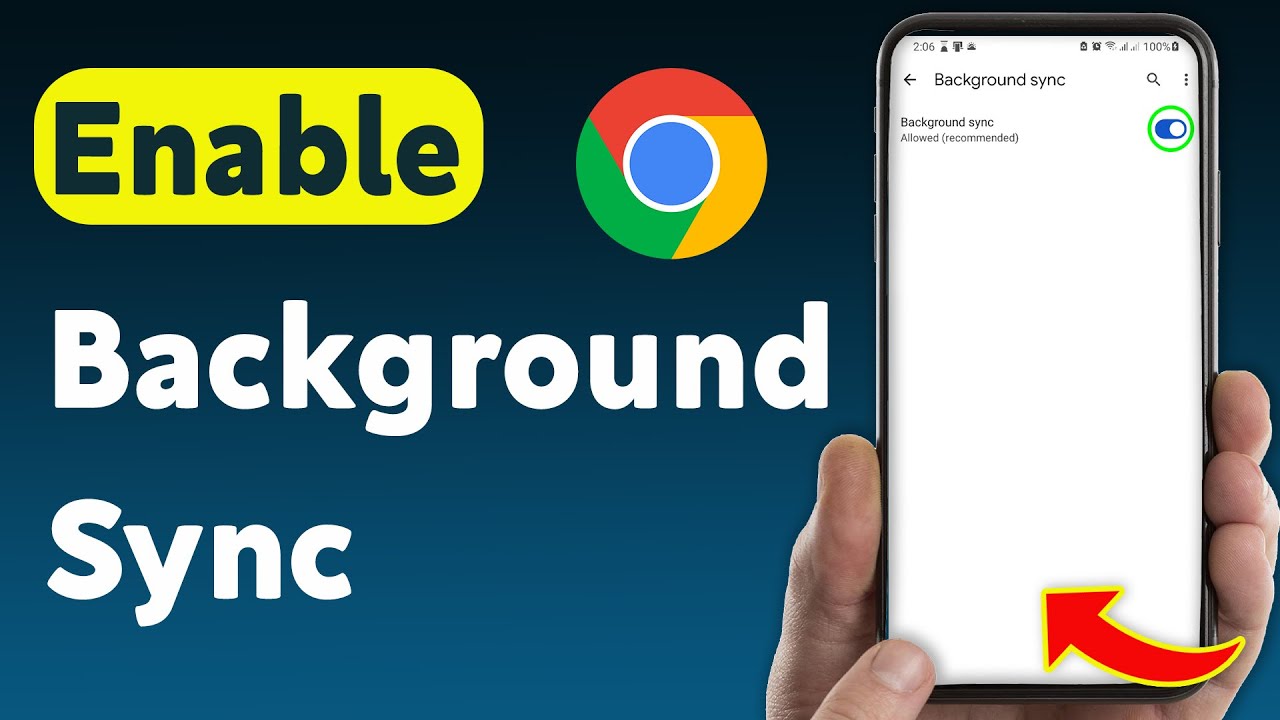 How to Enable Background Sync On Google Chrome (Updated)