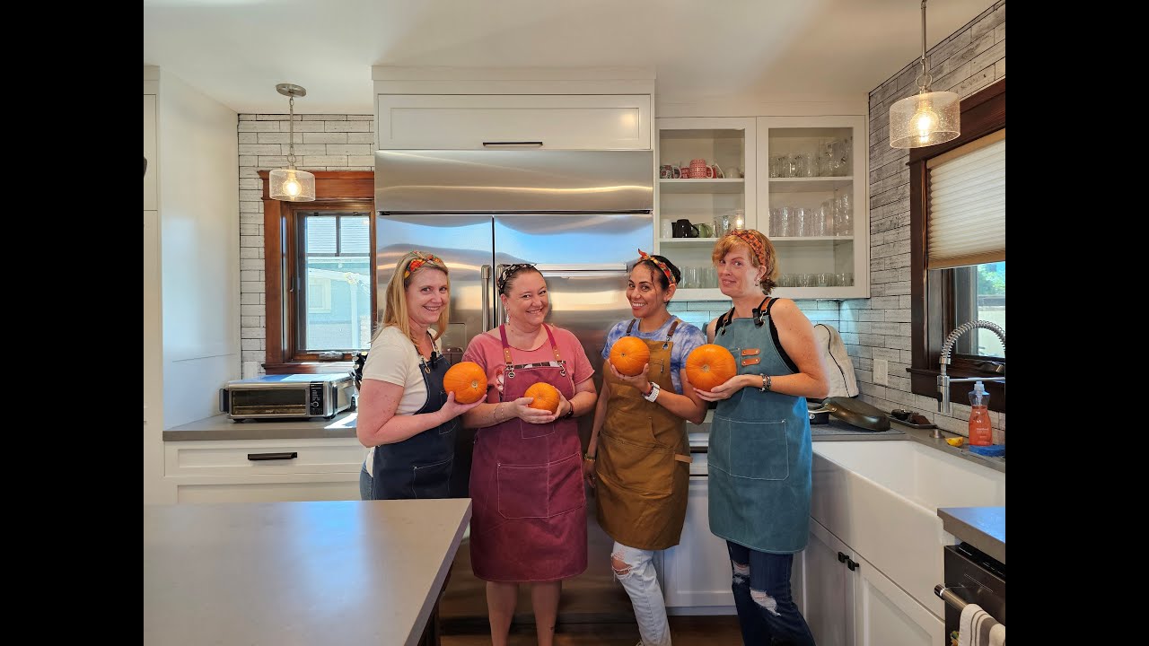 Watch us Prep to cook the Chicken Enchiladas!
