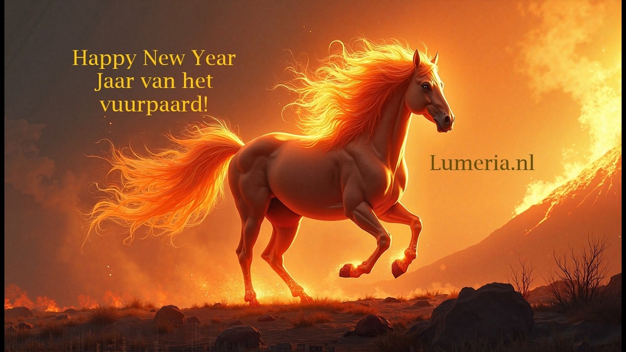 Energie Vuurpaard Nieuwe maan