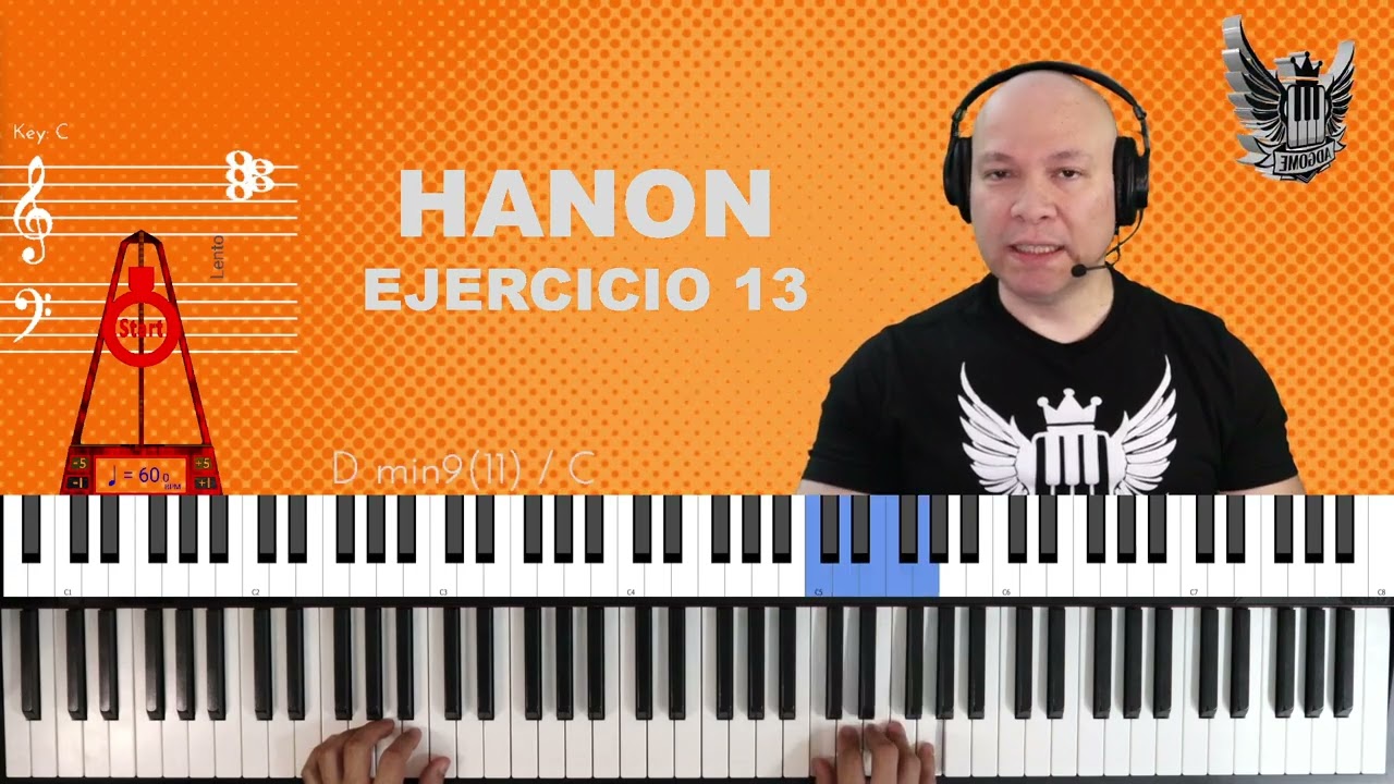 Hanon Piano Ejercicio 13 adgome