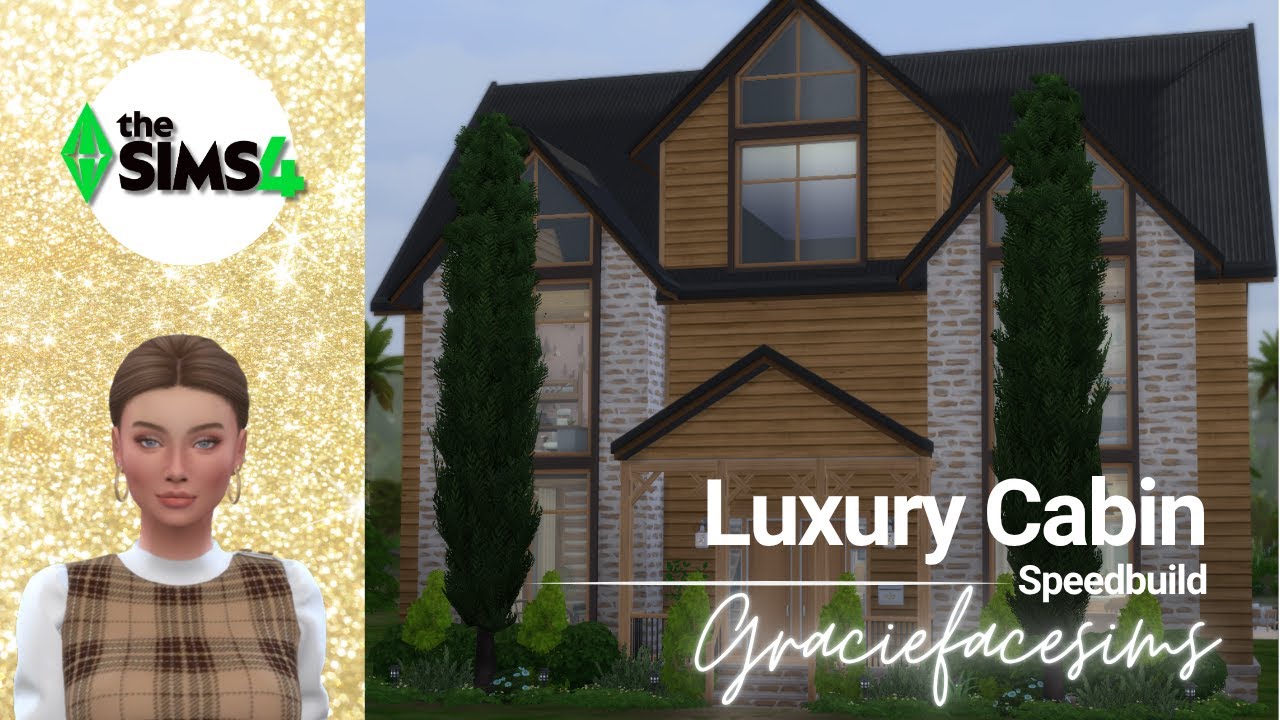 Luxury Cabin | The Sims 4 Speedbuild