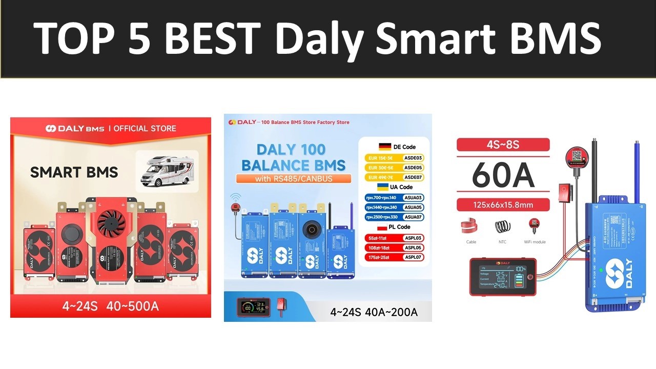 TOP 5 BEST Daly Smart BMS 2026