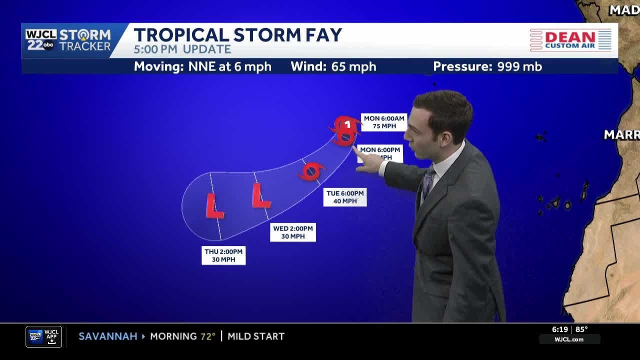 Tropical Storm Fay may become the first Atlantic Hurricane in 2026