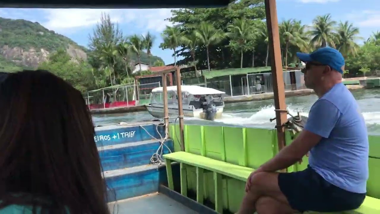 Desbravamos a Ilha da Gigóia situada na Barra da Tijuca - Zona Oeste RJ Precisamos pegar o barco 