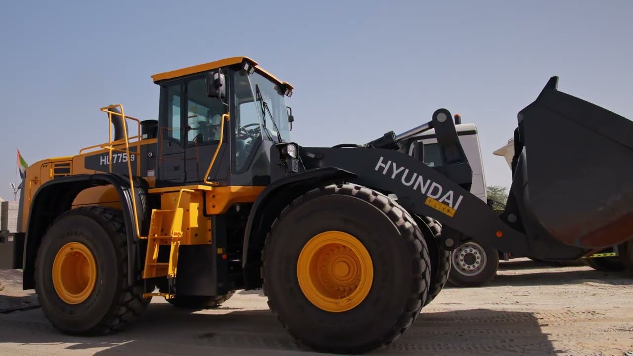 The Hyundai HL775 Wheel Loader