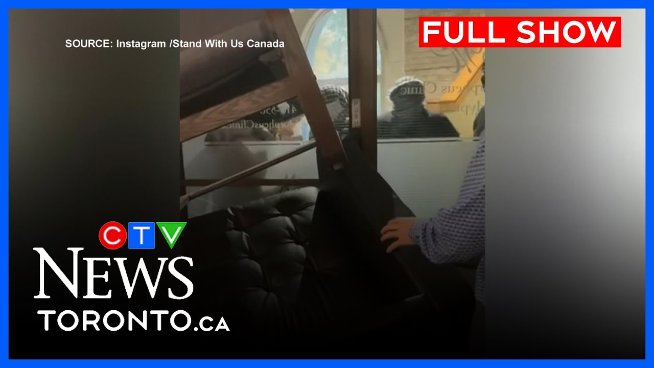 Pro-Palestinian demonstrators arrested at TMU | CTV News Toronto at Noon for Nov. 6, 2025