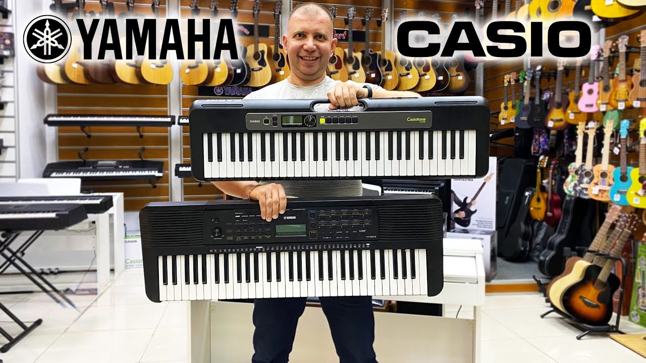 Yamaha vs Casio Який 🤔синтезатор кращий ???🤝
