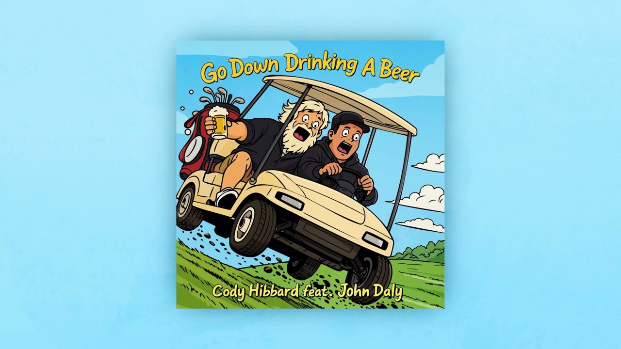 Cody Hibbard - Go Down Drinking A Beer feat. John Daly (Official Audio)