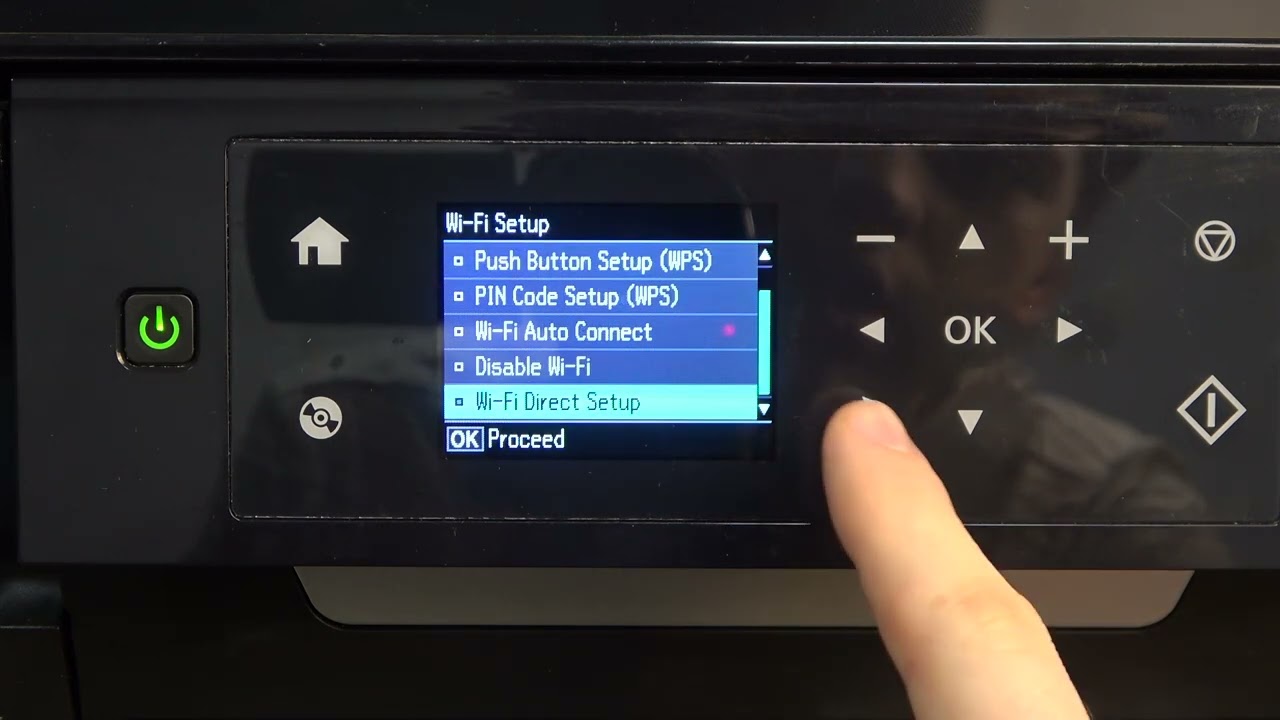 How to connect Epson XP 640 series to Wi-Fi network / Get access to wireless printing on Epson XP640