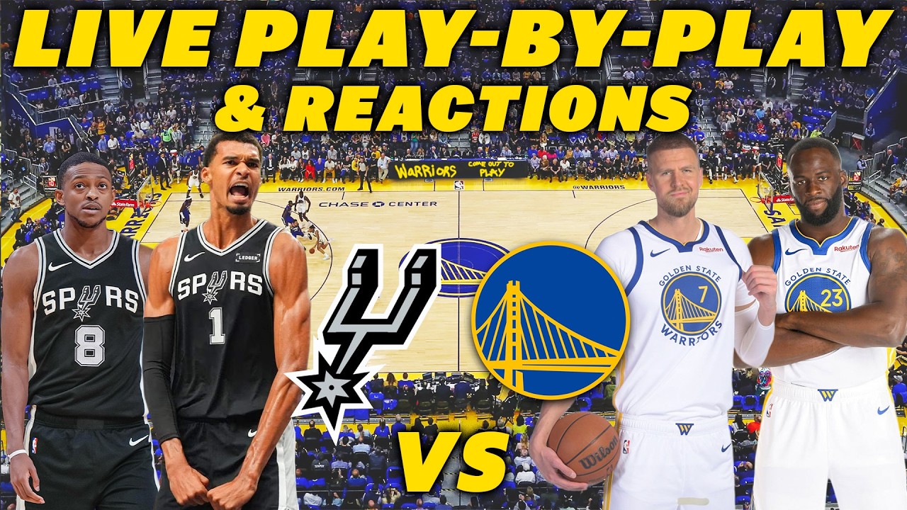 San Antonio Spurs vs Golden State Warriors | Live Play-By-Play & Reactions