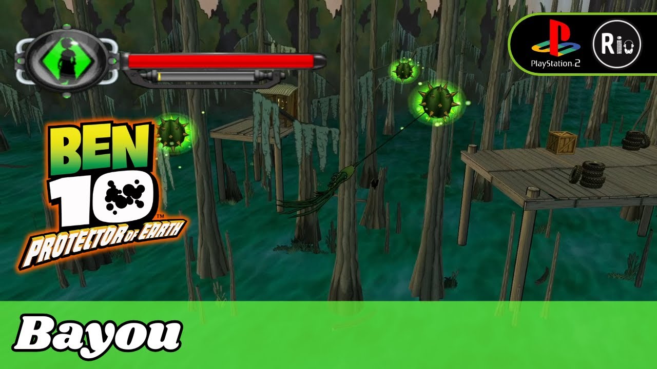 Ben 10: Protector of Earth PS2 HD (PCSX2) Gameplay Part 17 – Bayou!
