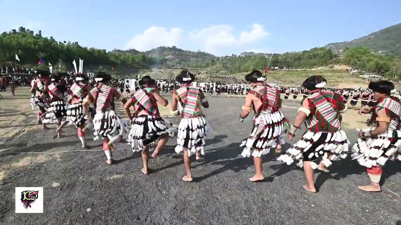 Folk Dance by Pfutseromi during 100 years Friendship between Lhisemia and Pfutseromi Village