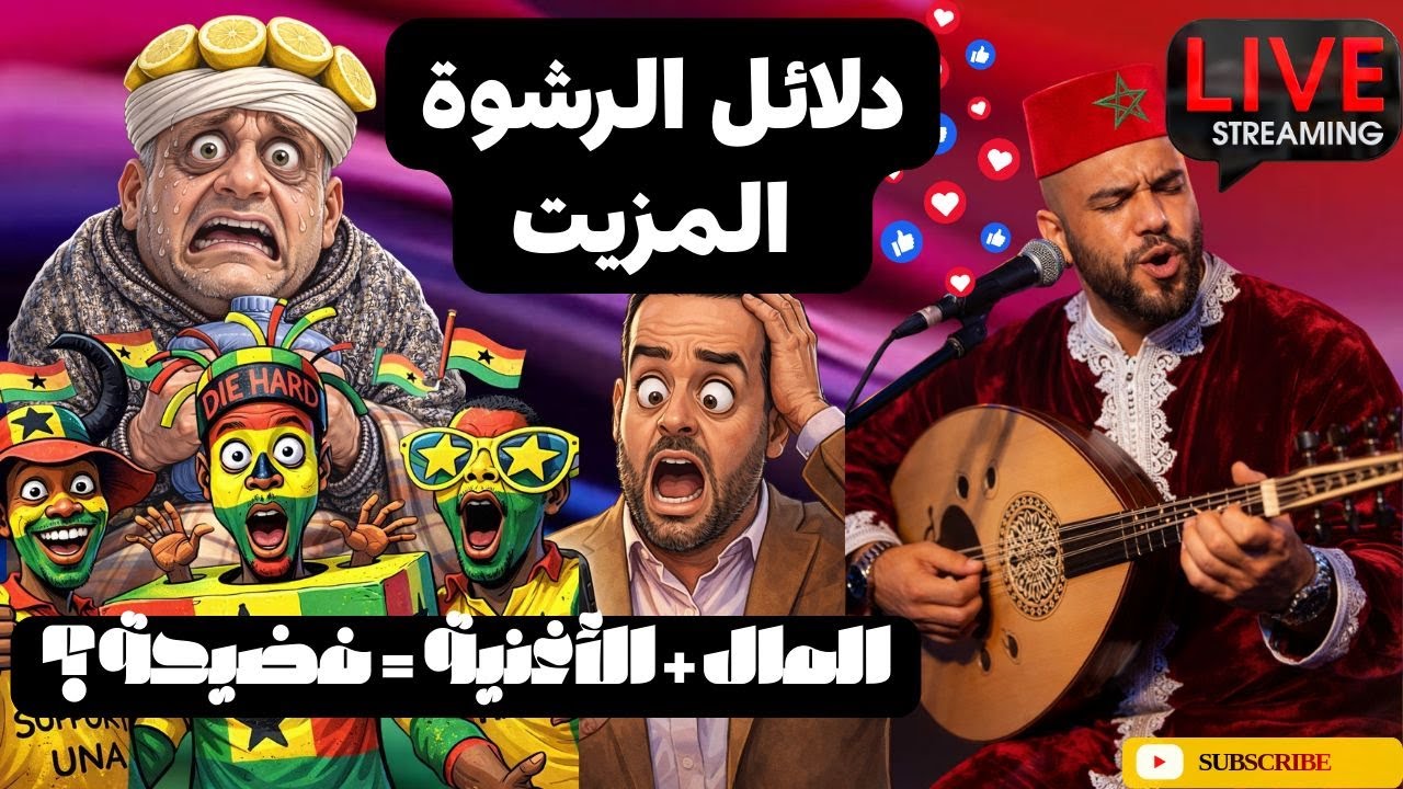 القارة السمراء تعاني والمغرب في العلالي+جمعية المزيت بلا ضمير تتورط في أخد الرشاوي+يوفس في نانطير