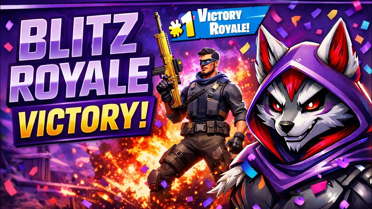 Fortnite Blitz Royale Victory! Insane Clutch Win (Xbox Series X) #fortnite 