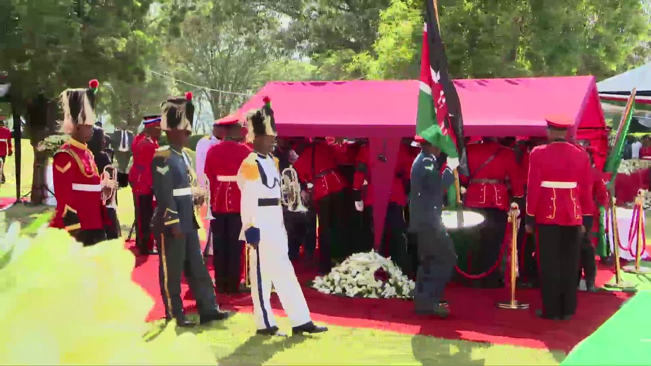 SEE WHERE LATE PRESIDENT DANIEL TOROITICH ARAP MOI HAS BEEN LA!D TO REST!