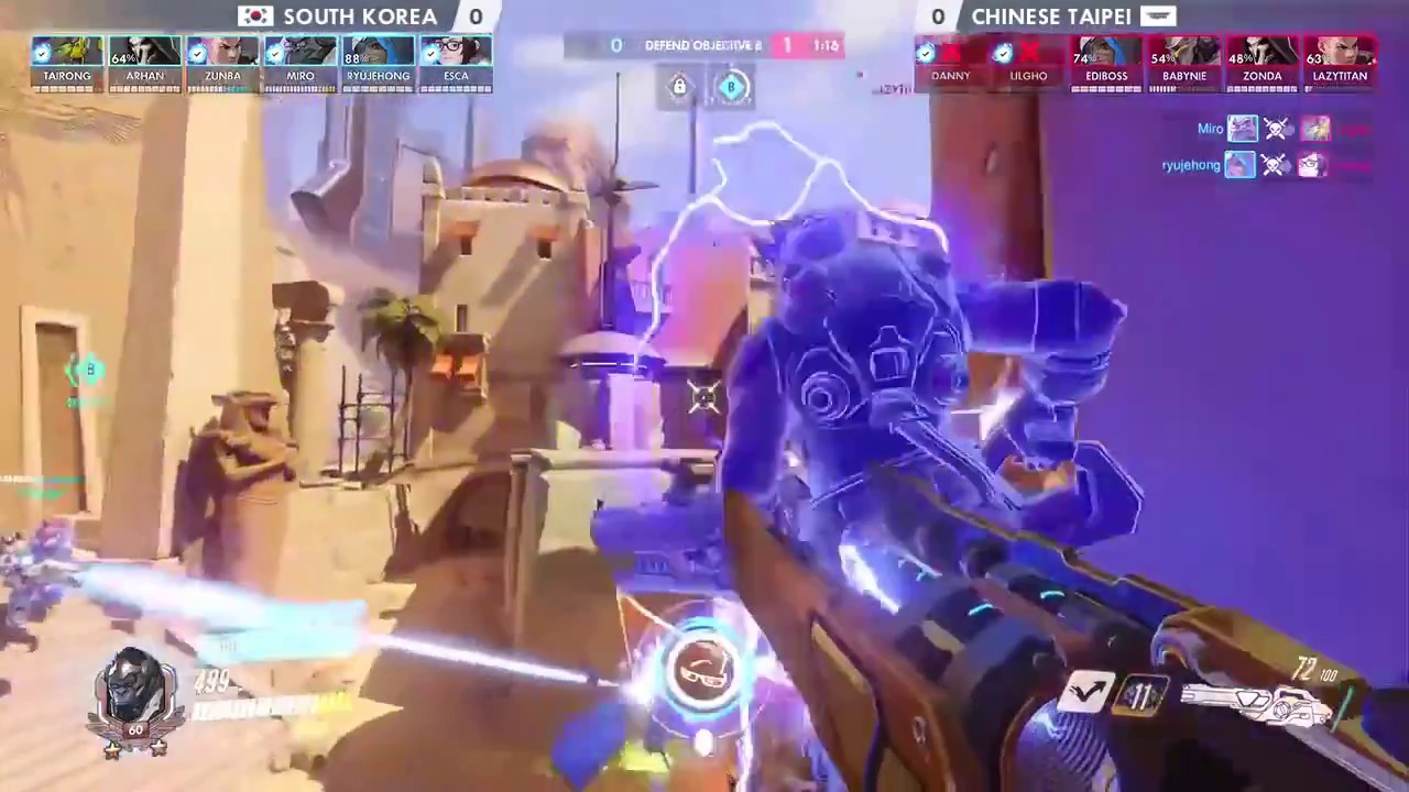 오버워치 월드컵 미로 스페셜 영상 Overwatch World Cup MIRO special movie