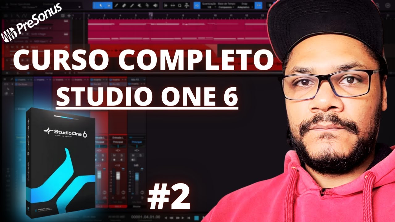 Curso completo de STUDIO ONE 6 - Visão Geral e Página inicial - Aula 2