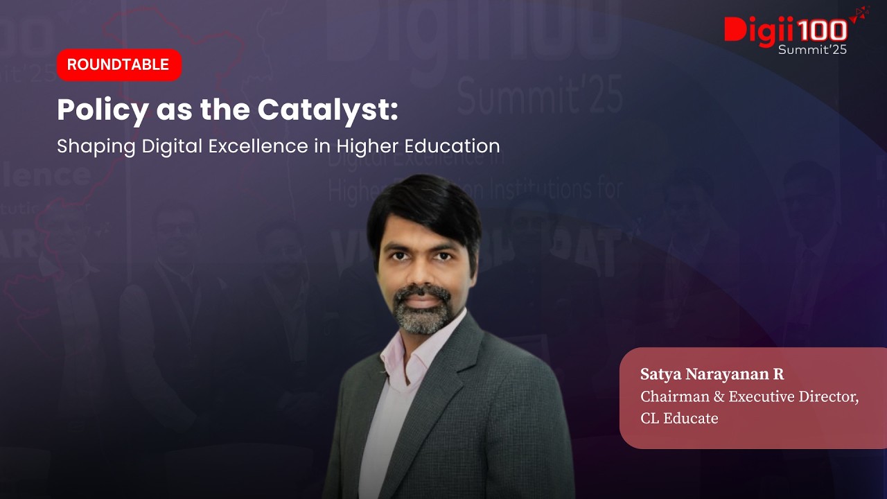 Tracking Skills That Actually Matter in Education | Shri Satya Narayanan R at Digii100