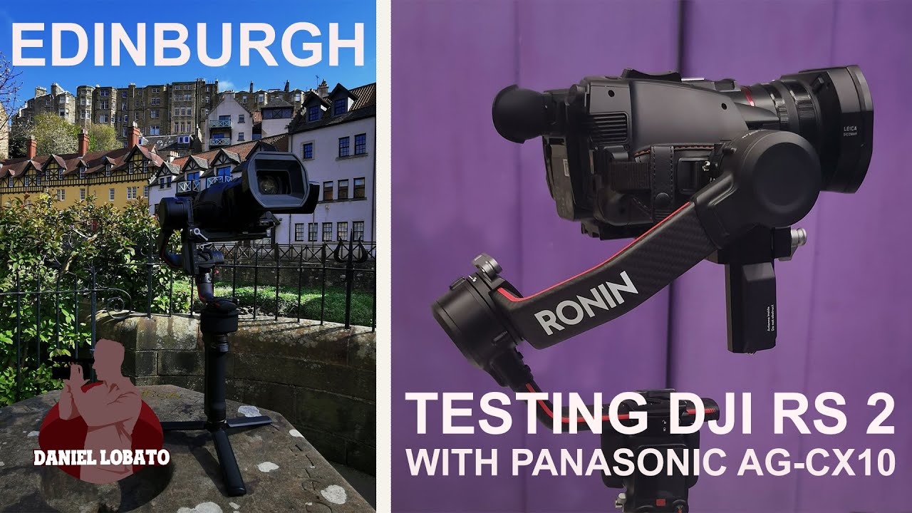 TESTING DJI RS 2 WITH PANASONIC AG-CX10 - RAW FOOTAGE 4K