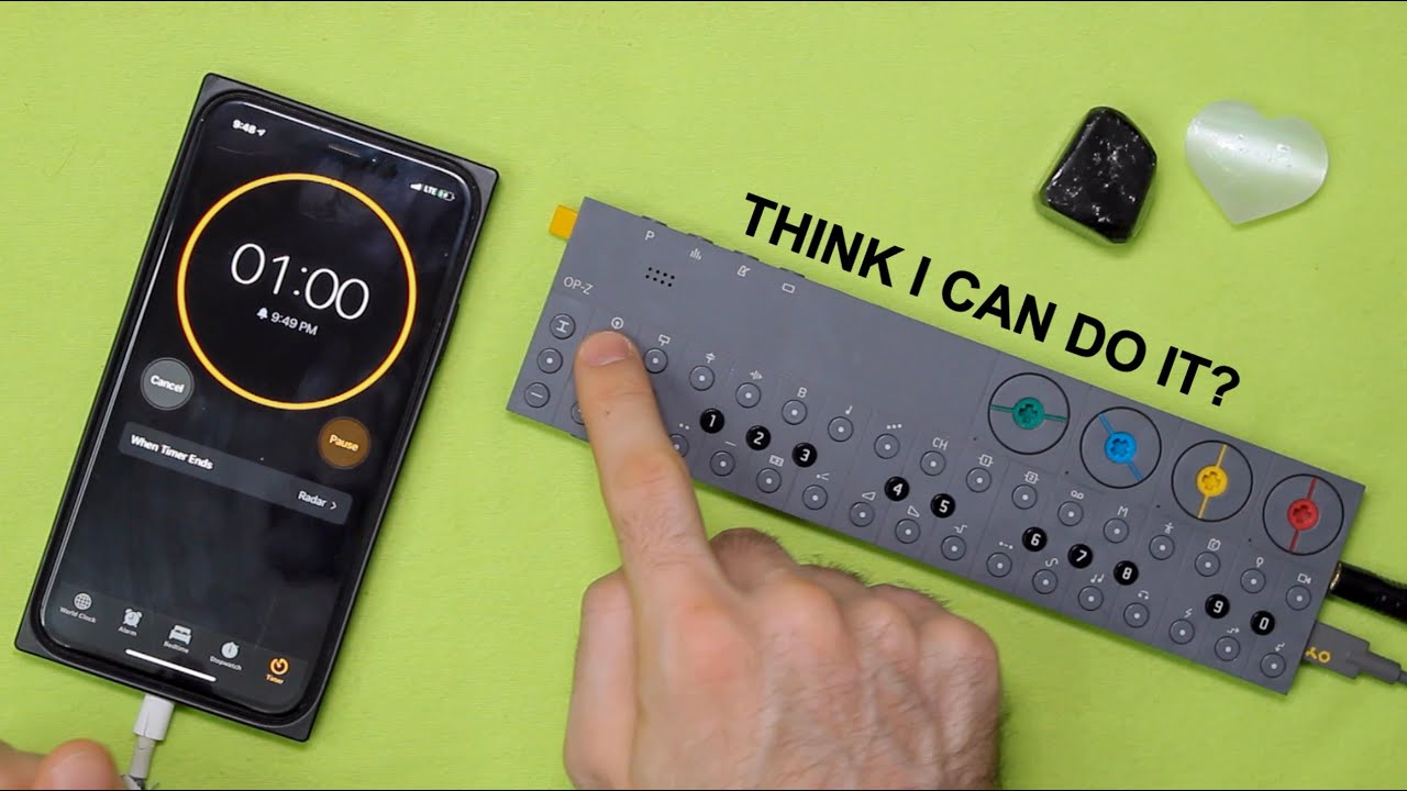Fast Beat Making on the OPZ (Think I can do it?)