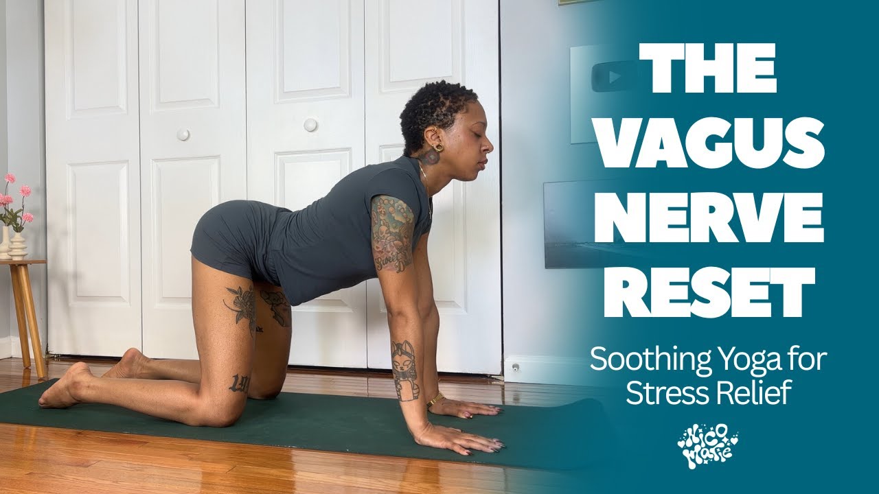 The Vagus Nerve Reset | Soothing Yoga for Stress Relief | 15 Minutes