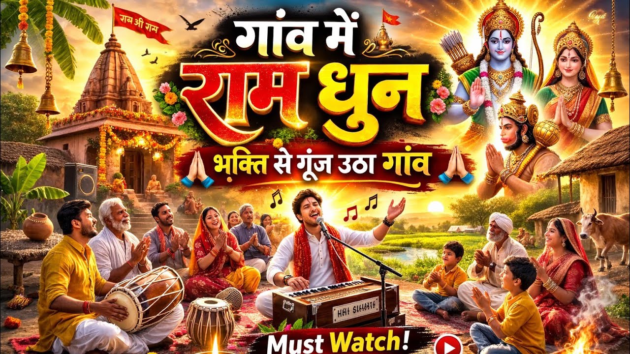Gaon Me Ram Dhun🛕| 144 Cr Views 👁️ Chahiye ?