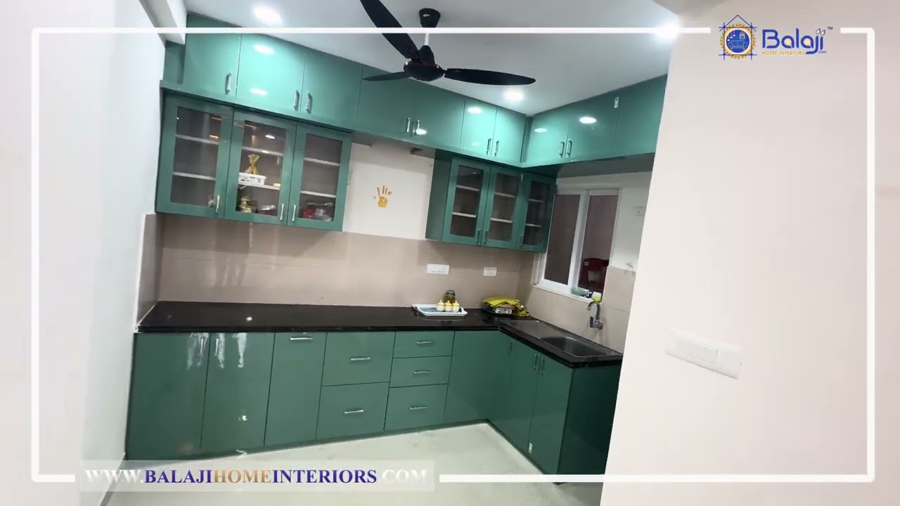 🏡 2BHK Flat Interior Design  | Balaji Home Interiors