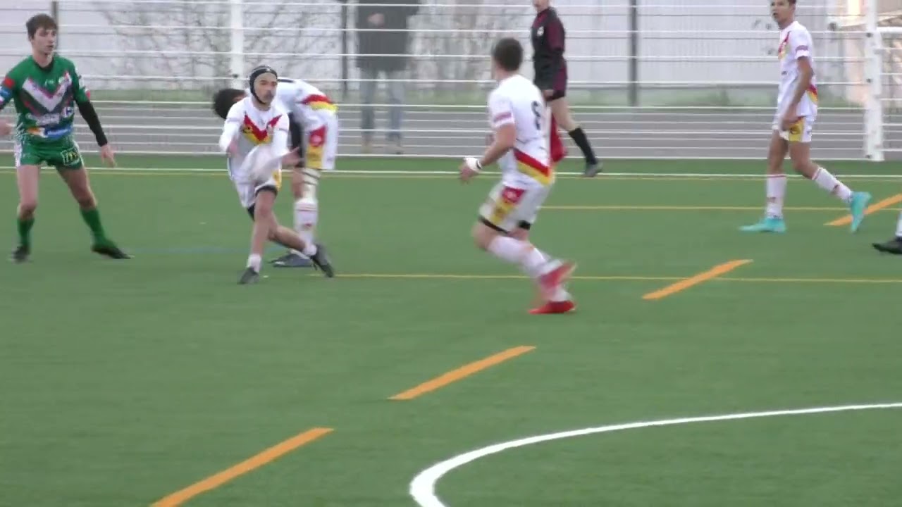 Finale U15 à 13 XIII Catalan / FC Lézignan XIII 1ère mi-temps