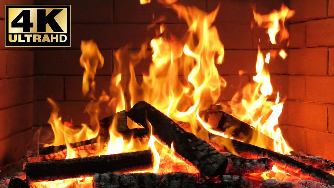 🔥 Cozy winter fireplace. Relaxation video with fireplace sounds. Peaceful winter fireplace ambience