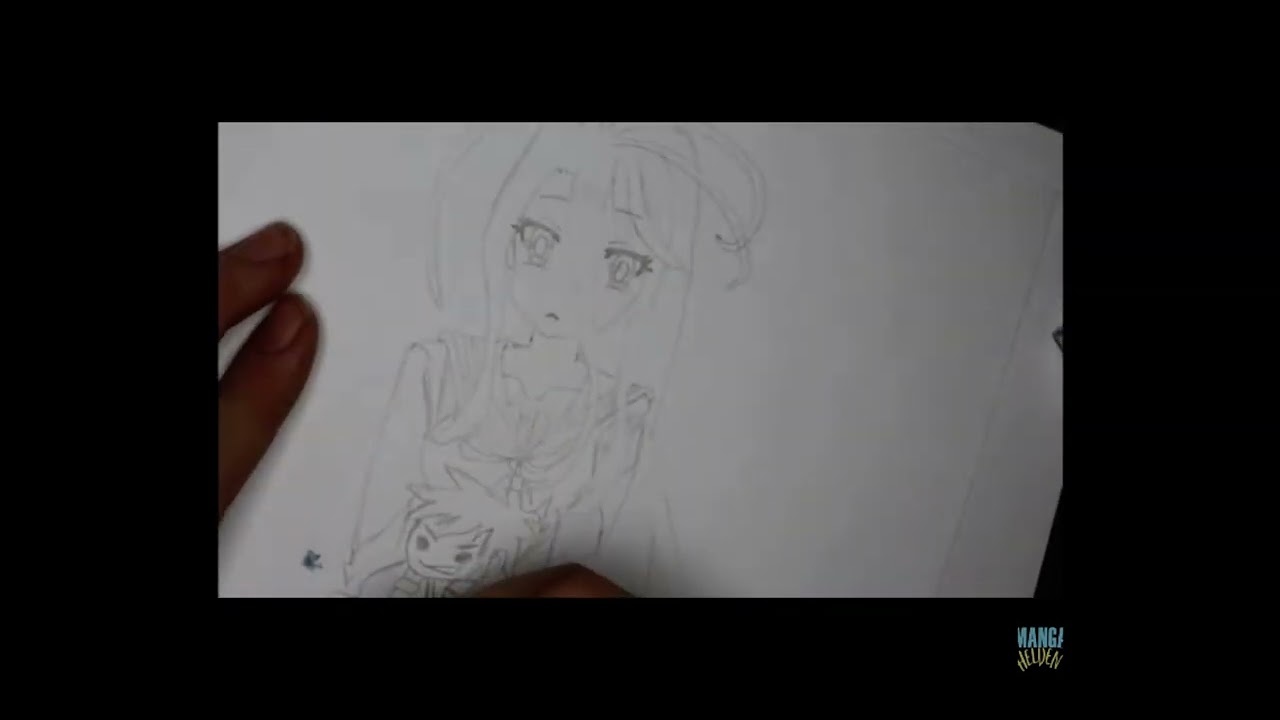 👨‍🎨Shiro Von Game no Life ✏️ Zeichentutorial 👨‍🎨😉 (Zeichnen Leicht Gemacht) in 4K-Auflösung