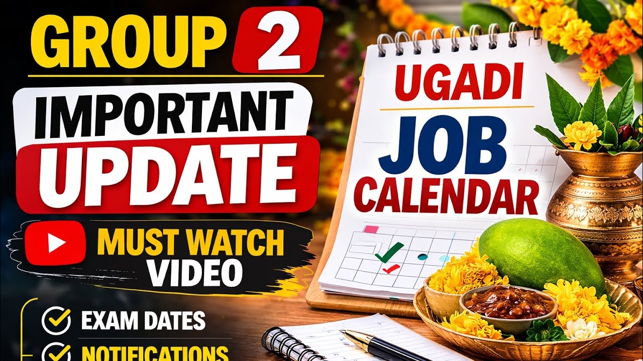 ✅️✅️Important update-APPSC UGADI JOB CALENDAR AND COURSE UPDATE🎊🎊
