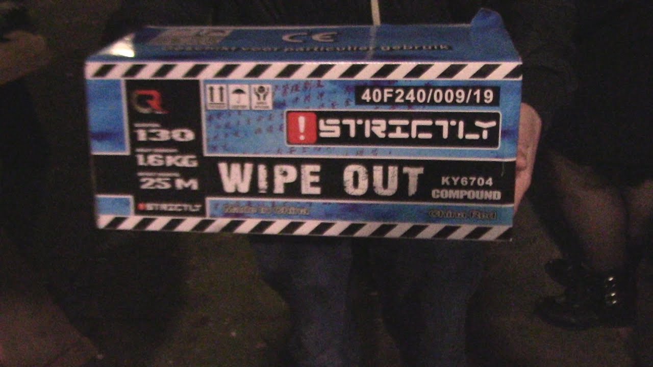 Wipe Out - China Red Oud en Nieuw 2019-2020