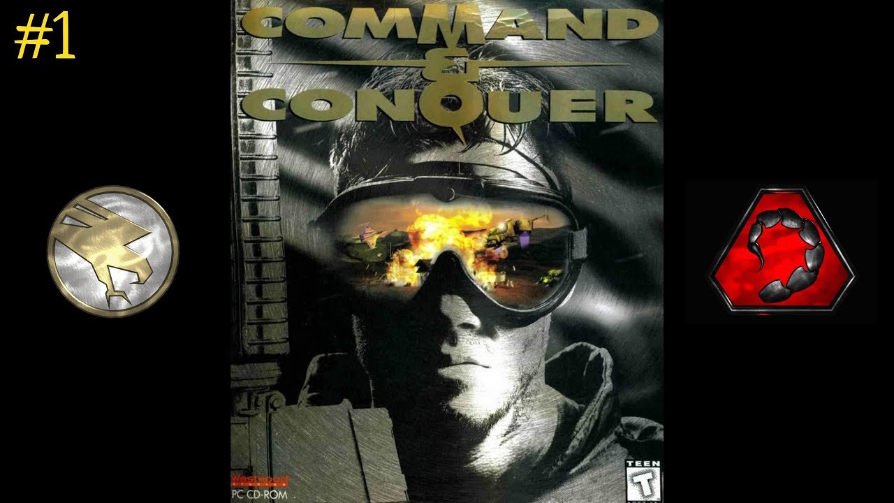 (#1) Command and Conquer 1995 прохождение, стрим (c&c 1995, pc, пк, old games, retro games)