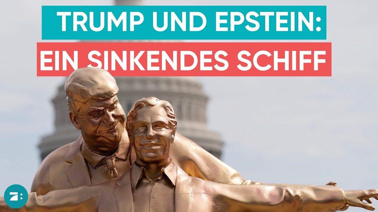 Provokative Statue in Washington: Trump und Epstein in Titanic-Pose