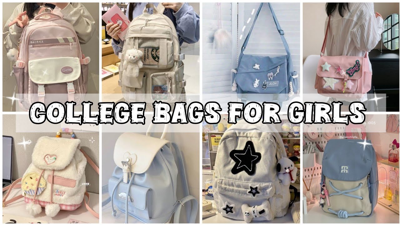 🍒✨Best college bags for girls // college backpack for women || #collegebags 