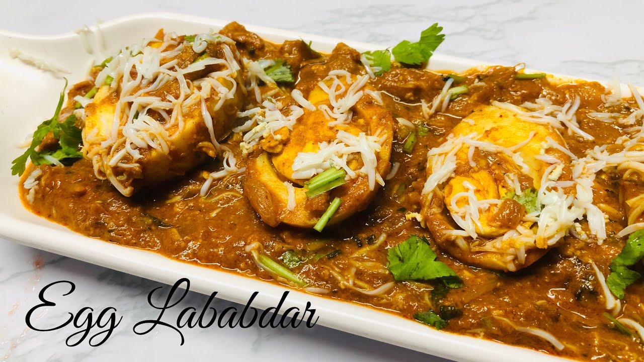 Egg Lababdar | How To Make Creamy Egg Curry | Anda Lababdar