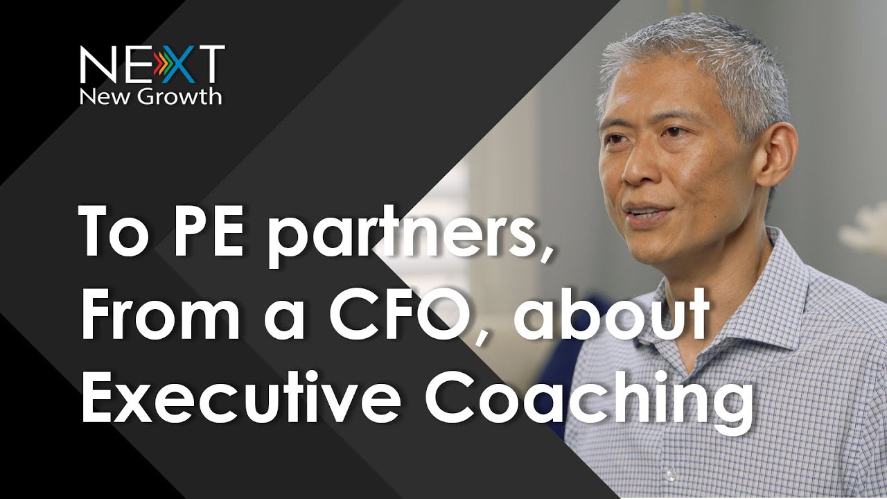 #16)  To PE Partners, from a CFO, about Executive Coaching