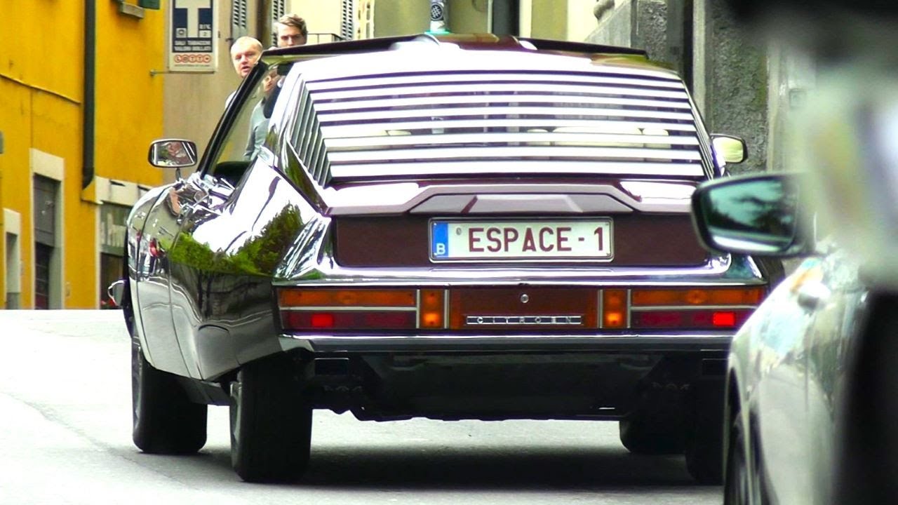 The Unique 1971 Citroën SM Espace Heuliez at Villa d'Este - Sound, Drive, Interior
