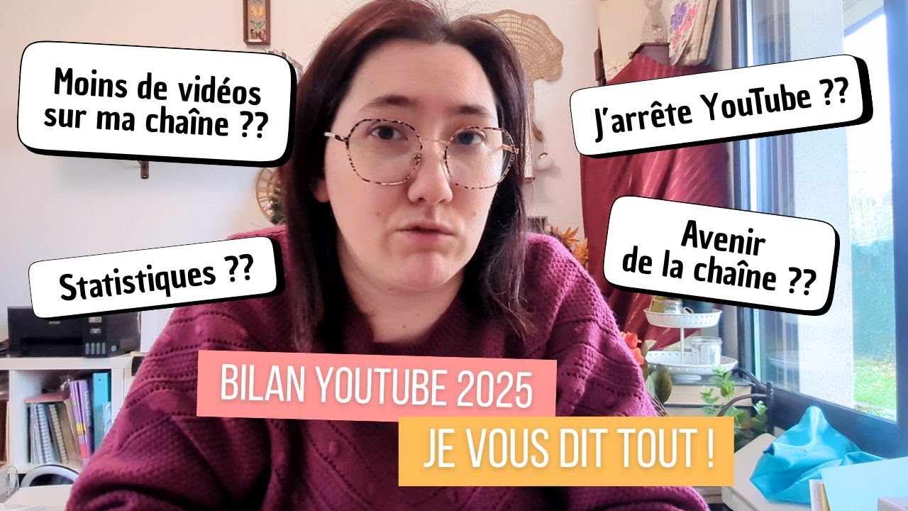 J'arrête YouTube ? Avenir de la chaîne ?? Statistiques ?? #scraptubeuse