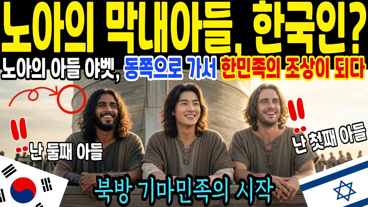노아의 아들 야벳의 후손은 어디로 갔을까? 북방 민족과 한민족의 연결 가설 [해외감동사연]